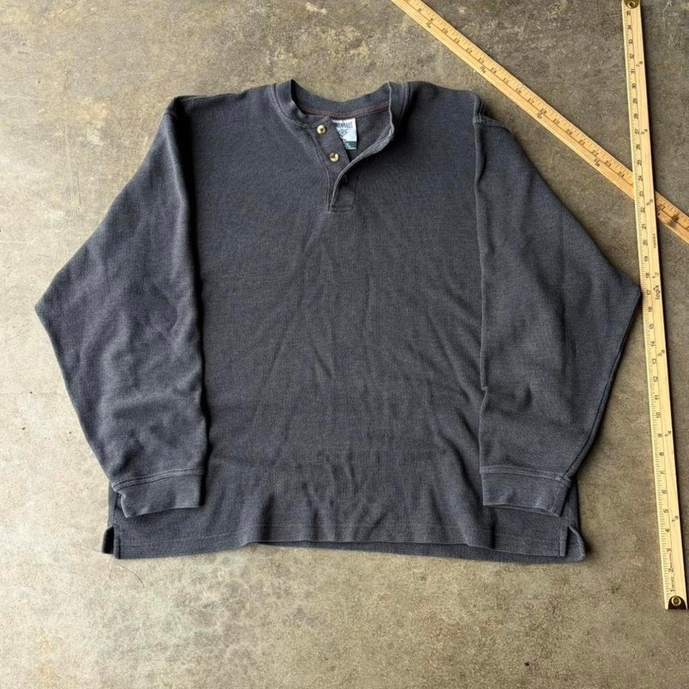 90s knit‎ henley jumper